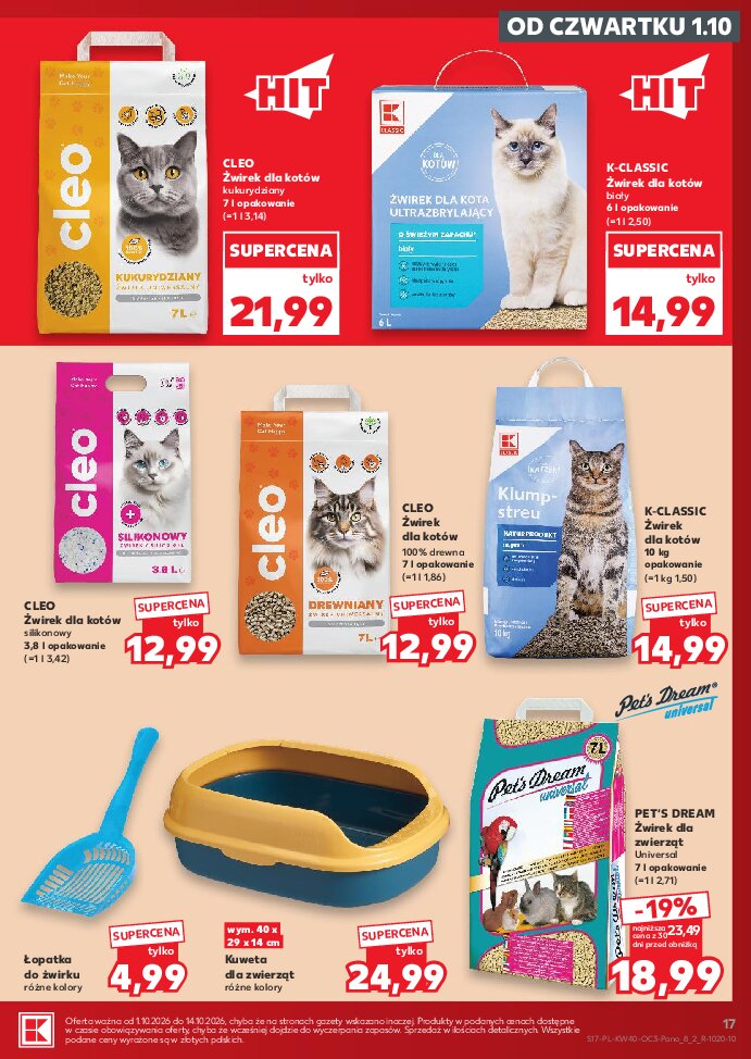 Gazetka Kaufland 01/10/2026 – 14/10/2026 - gazetki promocyjne str. 17