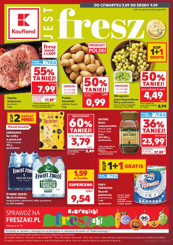Gazetka Kaufland 03/09/2026 – 09/09/2026 - gazetki promocyjne str. 1
