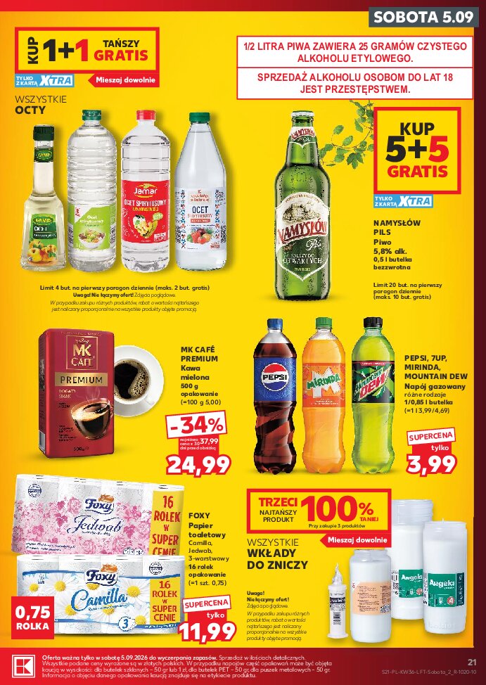 Gazetka Kaufland 03/09/2026 – 09/09/2026 - gazetki promocyjne str. 21