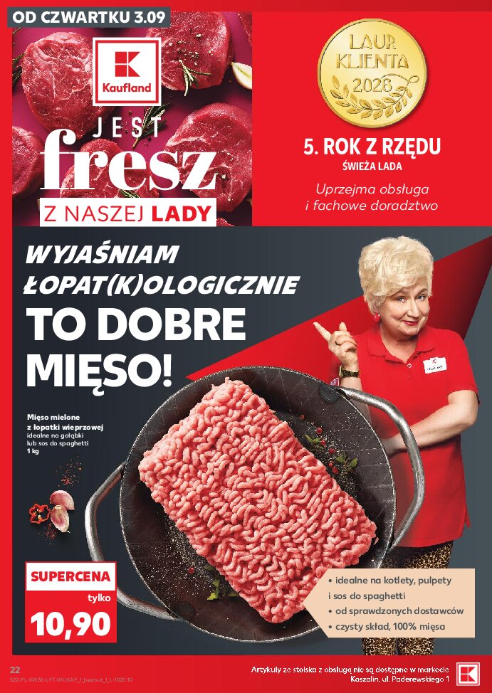 Gazetka Kaufland 03/09/2026 – 09/09/2026 - gazetki promocyjne str. 22