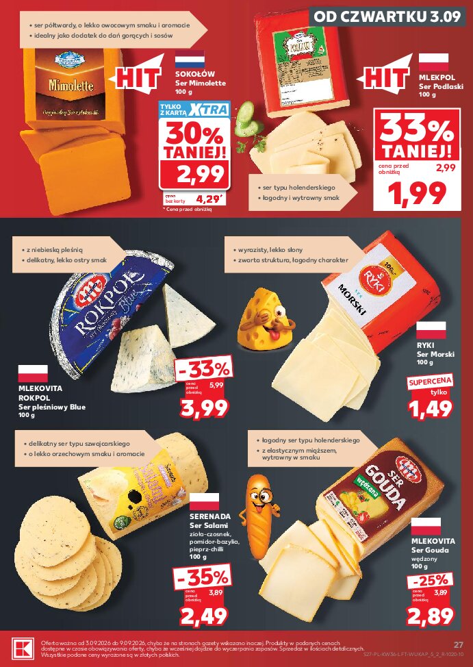 Gazetka Kaufland 03/09/2026 – 09/09/2026 - gazetki promocyjne str. 27