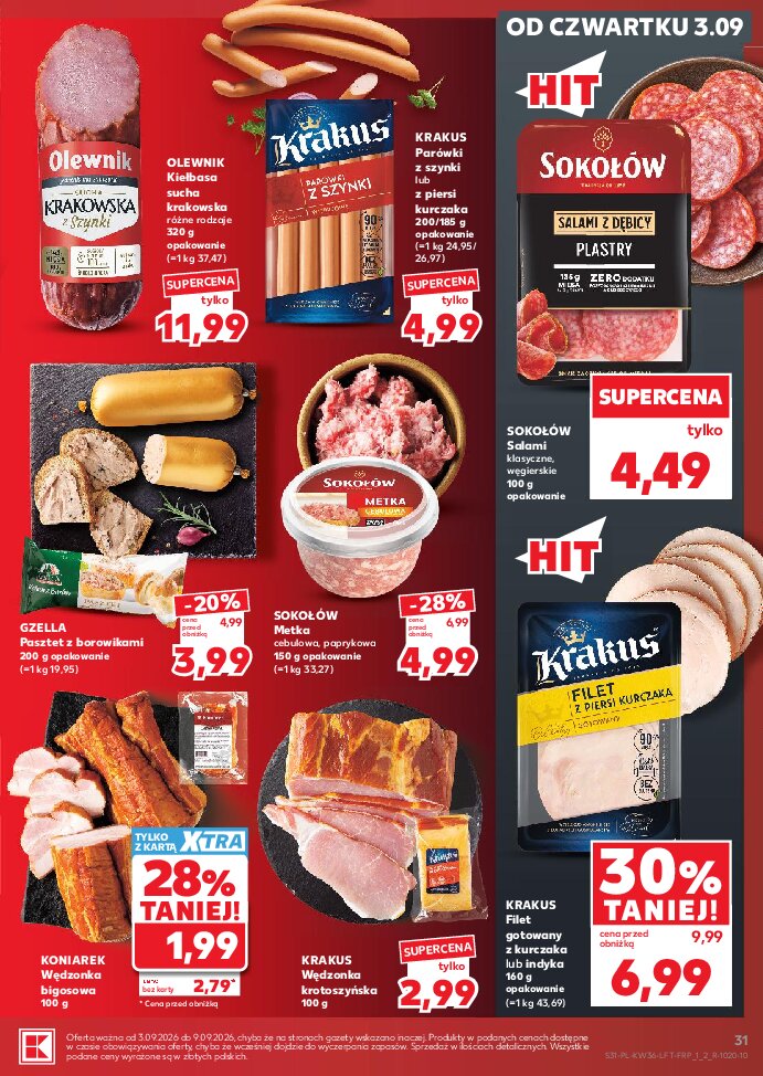 Gazetka Kaufland 03/09/2026 – 09/09/2026 - gazetki promocyjne str. 31
