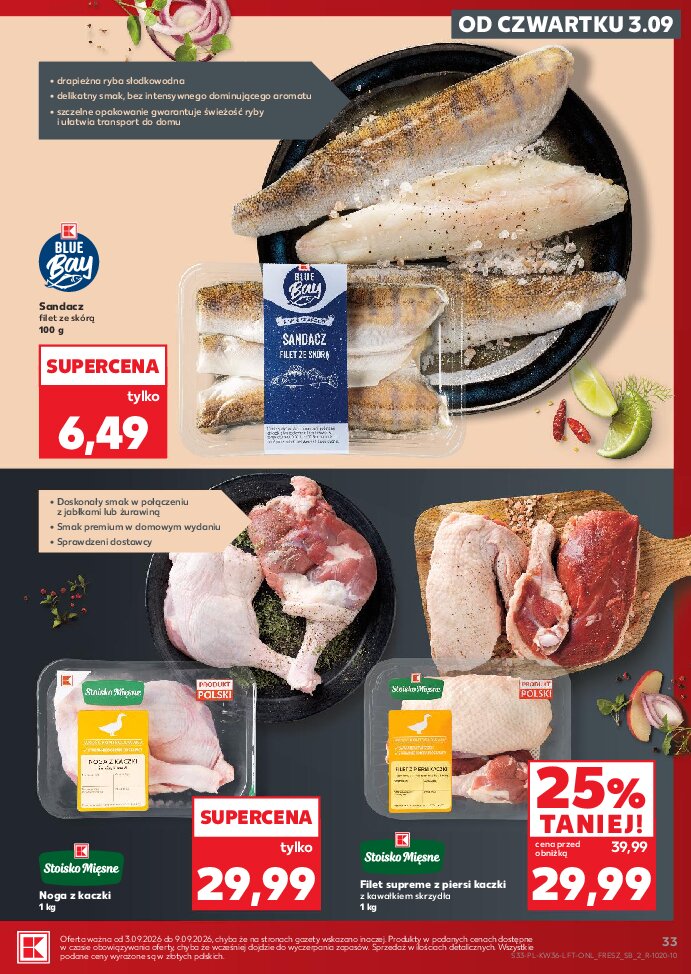 Gazetka Kaufland 03/09/2026 – 09/09/2026 - gazetki promocyjne str. 33