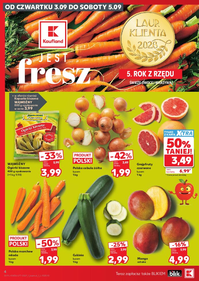 Gazetka Kaufland 03/09/2026 – 09/09/2026 - gazetki promocyjne str. 4