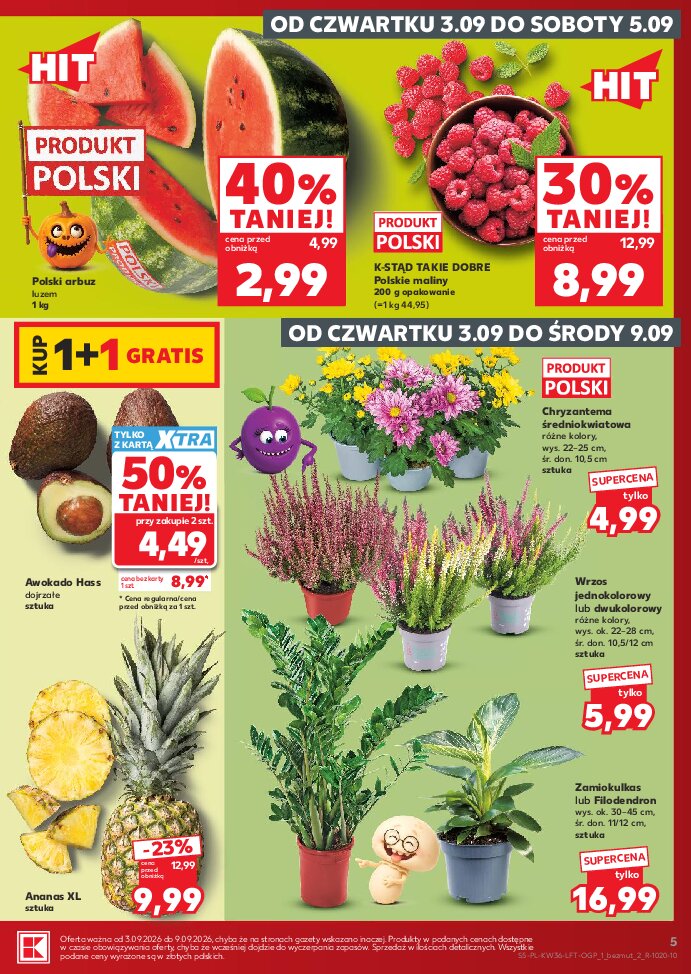 Gazetka Kaufland 03/09/2026 – 09/09/2026 - gazetki promocyjne str. 5