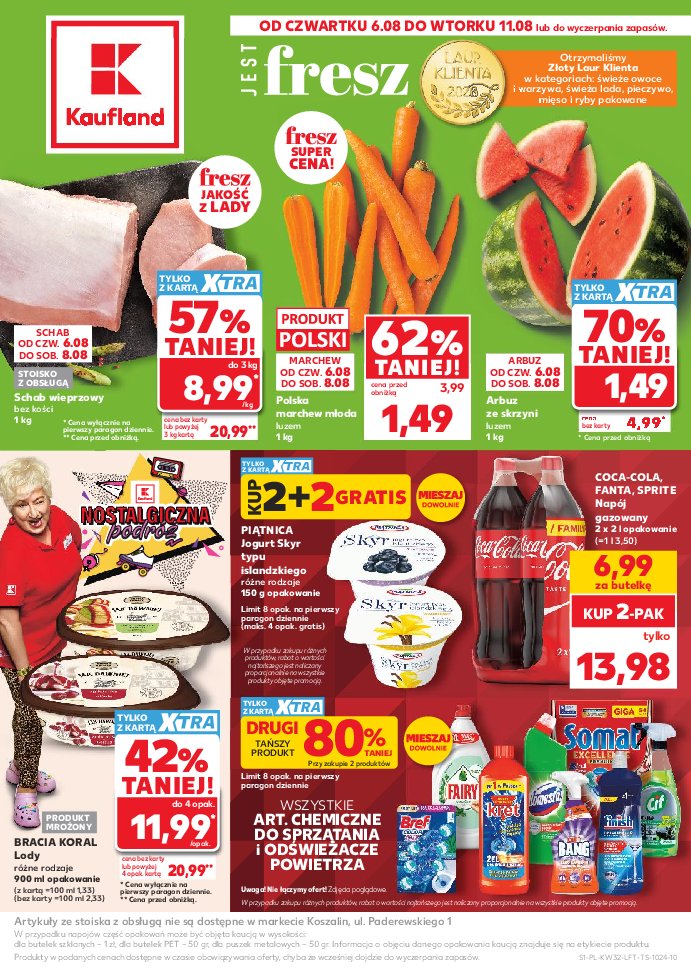 Gazetka Kaufland 06/08/2026 – 11/08/2026 - strona 1