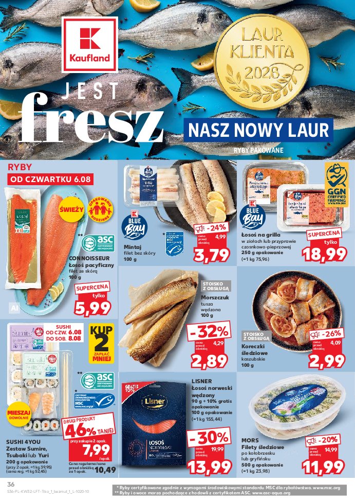 Gazetka Kaufland 06/08/2026 – 11/08/2026 - strona 36