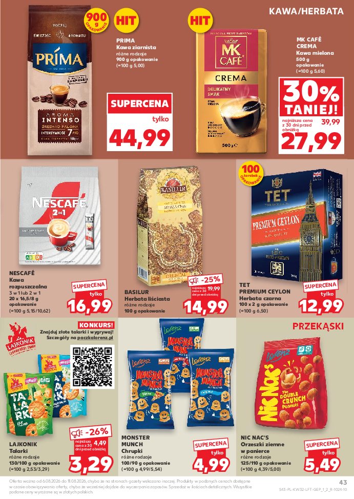 Gazetka Kaufland 06/08/2026 – 11/08/2026 - strona 43