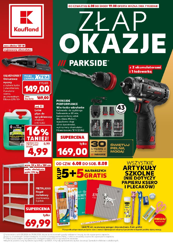 Gazetka Kaufland 06/08/2026 – 19/08/2026 - strona 1
