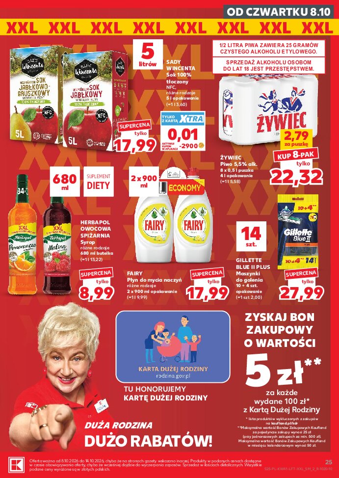 Gazetka Kaufland 08/10/2026 – 14/10/2026 - gazetki promocyjne str. 25