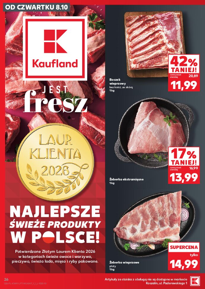 Gazetka Kaufland 08/10/2026 – 14/10/2026 - gazetki promocyjne str. 26