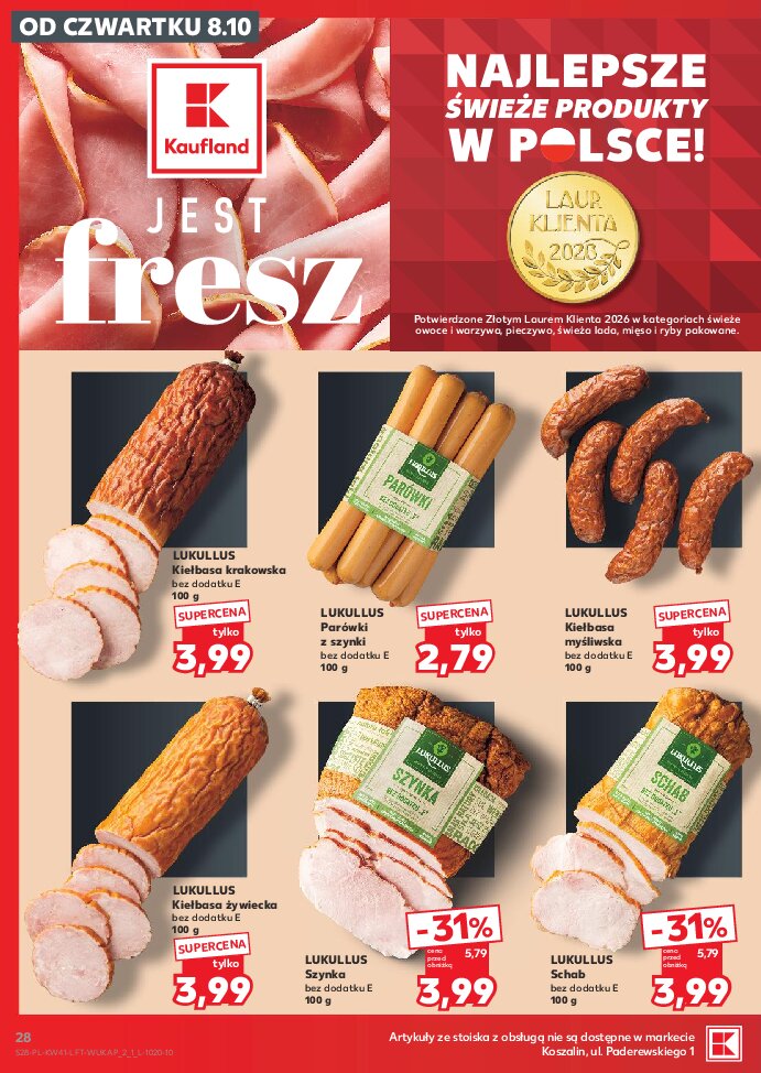 Gazetka Kaufland 08/10/2026 – 14/10/2026 - gazetki promocyjne str. 28