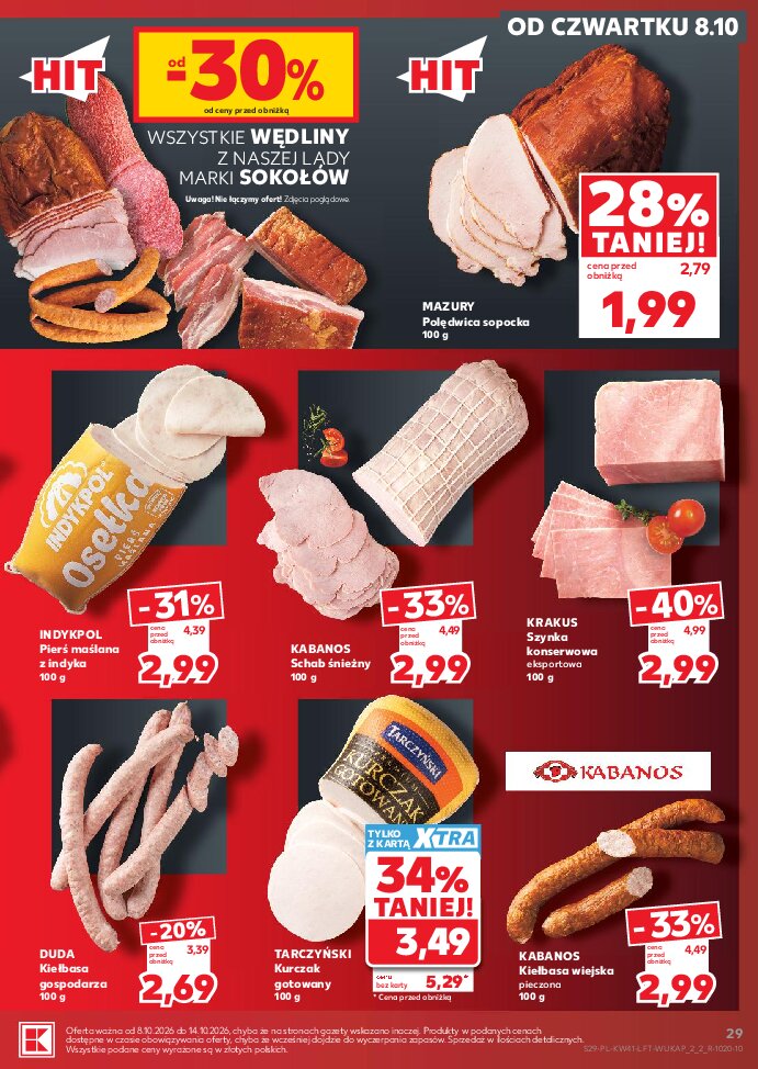 Gazetka Kaufland 08/10/2026 – 14/10/2026 - gazetki promocyjne str. 29