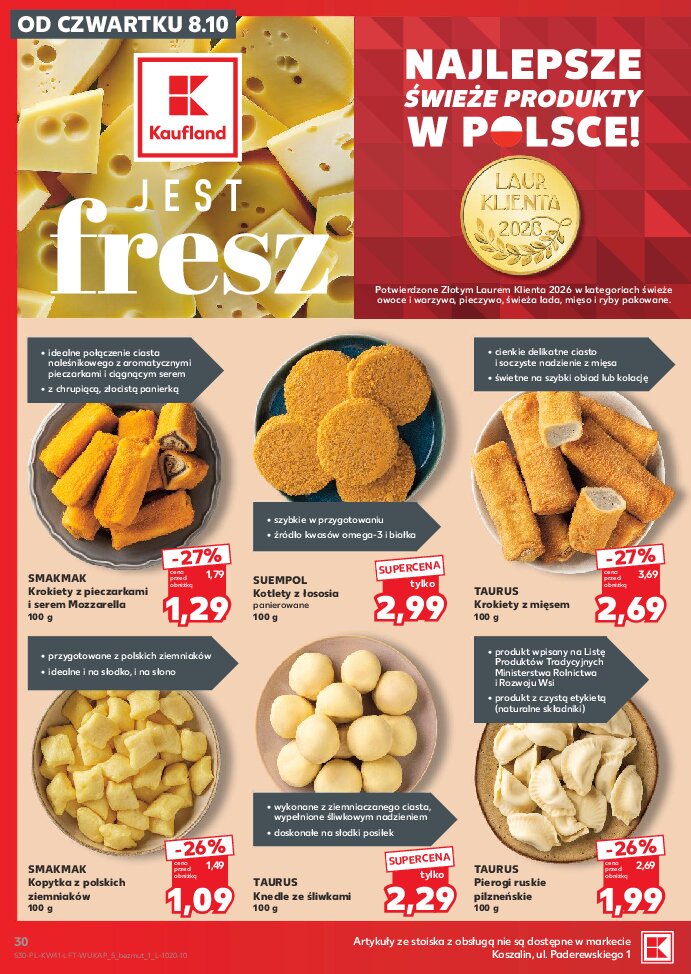Gazetka Kaufland 08/10/2026 – 14/10/2026 - gazetki promocyjne str. 30