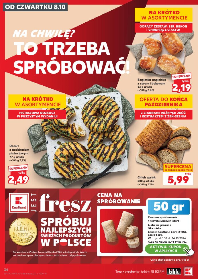 Gazetka Kaufland 08/10/2026 – 14/10/2026 - gazetki promocyjne str. 34
