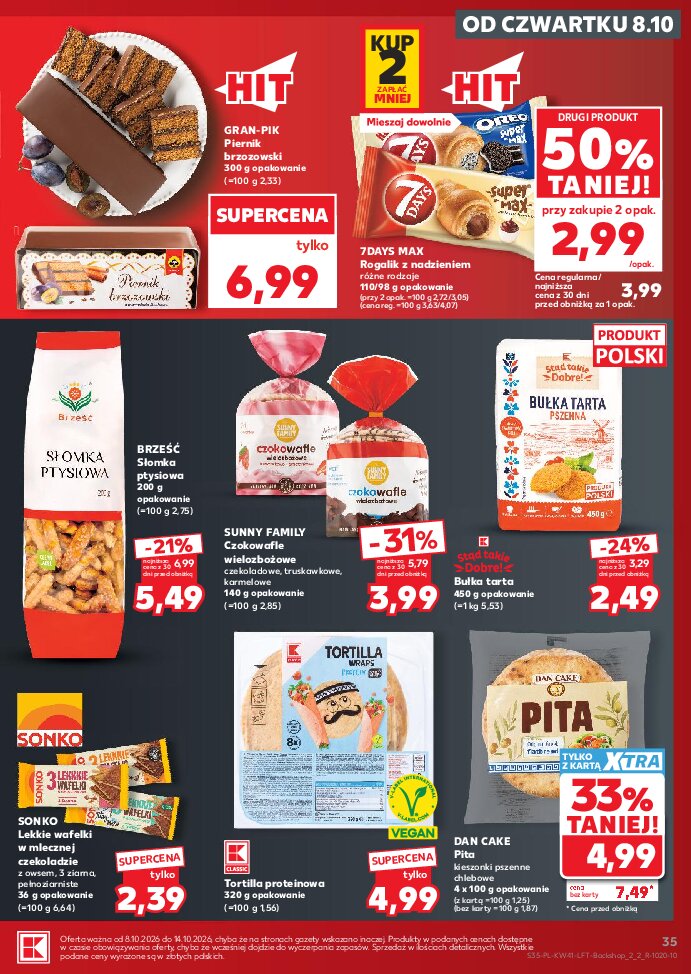 Gazetka Kaufland 08/10/2026 – 14/10/2026 - gazetki promocyjne str. 35