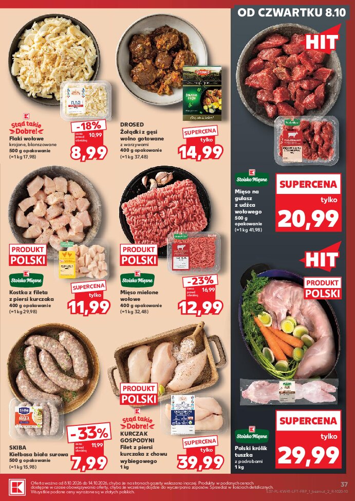 Gazetka Kaufland 08/10/2026 – 14/10/2026 - gazetki promocyjne str. 37