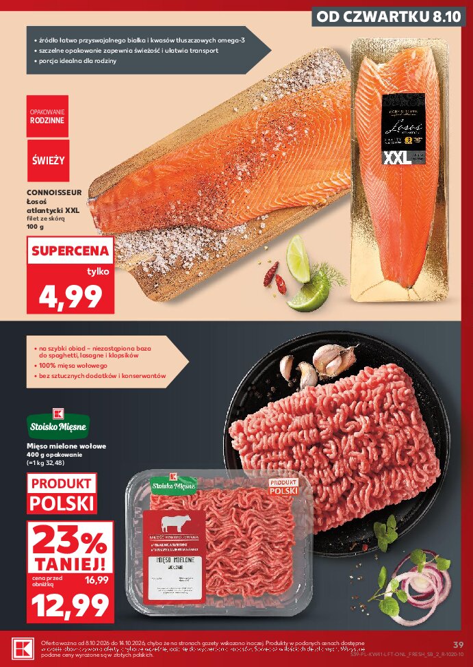 Gazetka Kaufland 08/10/2026 – 14/10/2026 - gazetki promocyjne str. 39