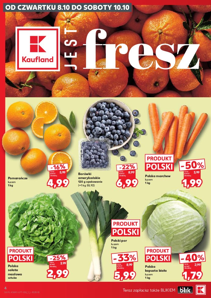 Gazetka Kaufland 08/10/2026 – 14/10/2026 - gazetki promocyjne str. 4
