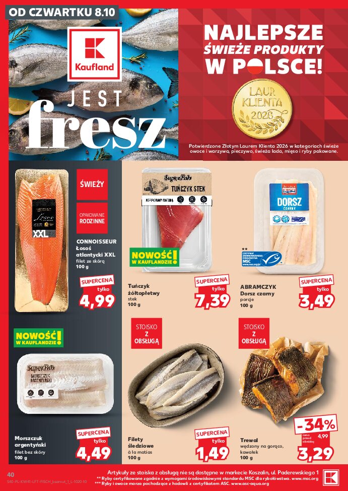 Gazetka Kaufland 08/10/2026 – 14/10/2026 - gazetki promocyjne str. 40
