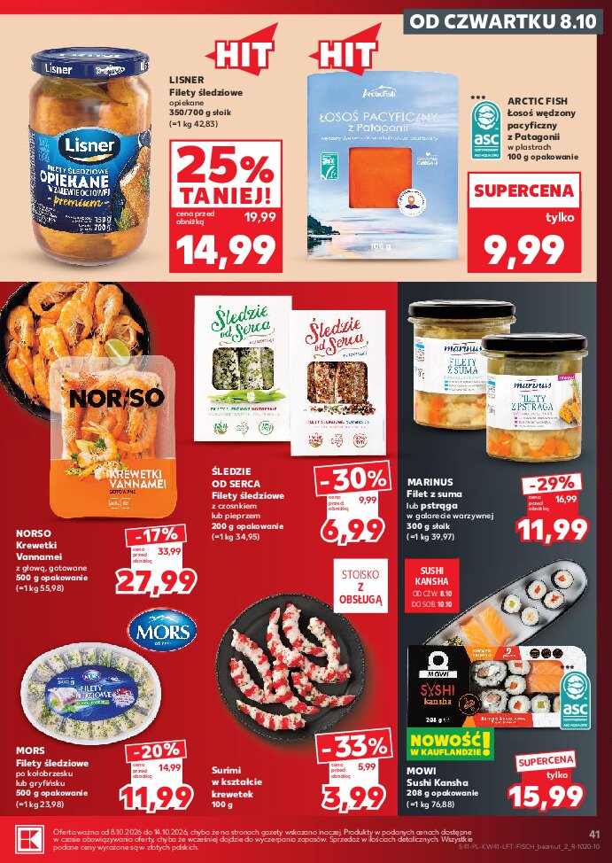 Gazetka Kaufland 08/10/2026 – 14/10/2026 - gazetki promocyjne str. 41