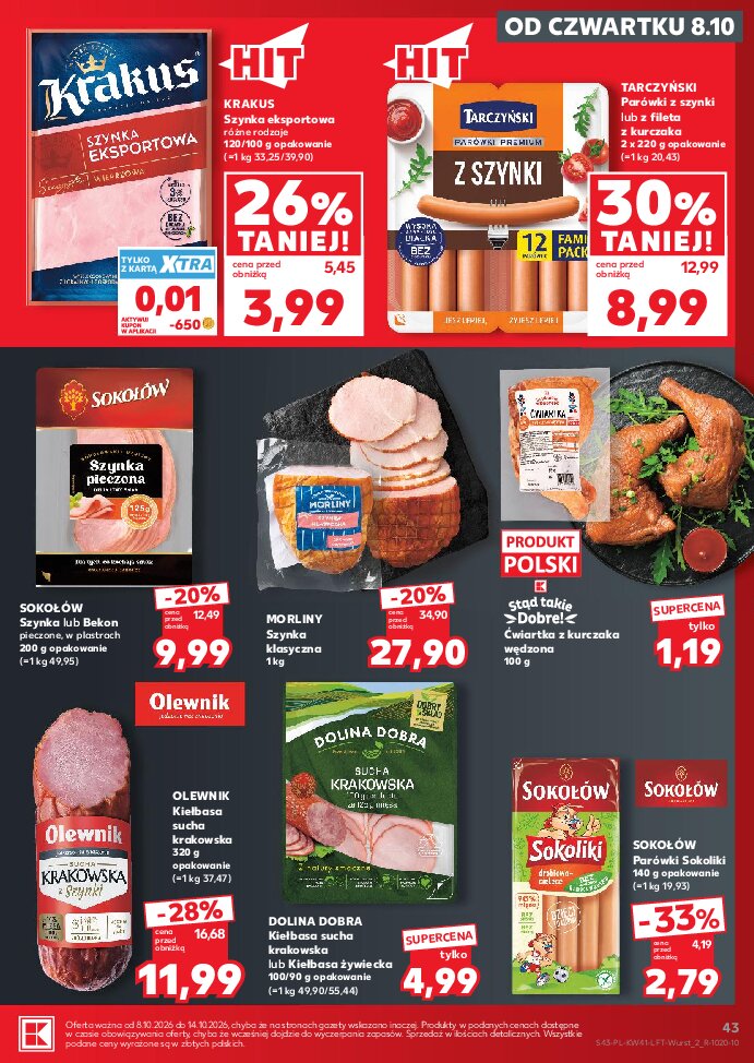 Gazetka Kaufland 08/10/2026 – 14/10/2026 - gazetki promocyjne str. 43