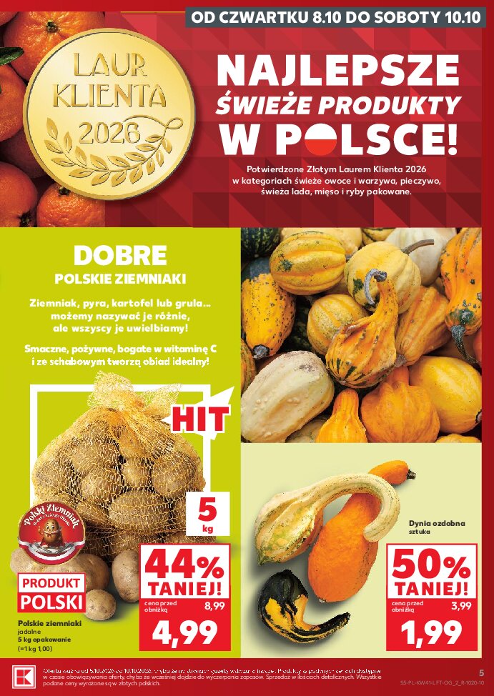 Gazetka Kaufland 08/10/2026 – 14/10/2026 - gazetki promocyjne str. 5