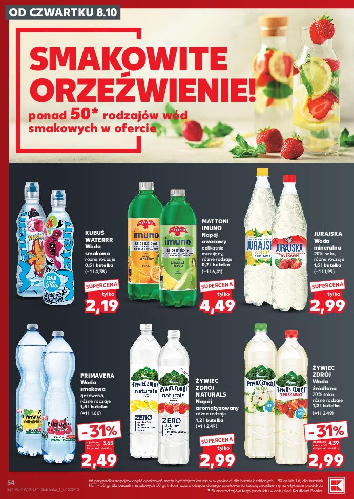 Gazetka Kaufland 08/10/2026 – 14/10/2026 - gazetki promocyjne str. 54