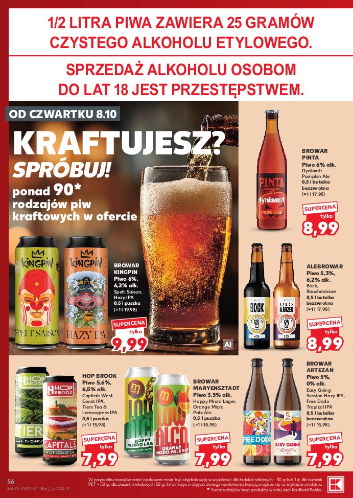 Gazetka Kaufland 08/10/2026 – 14/10/2026 - gazetki promocyjne str. 56