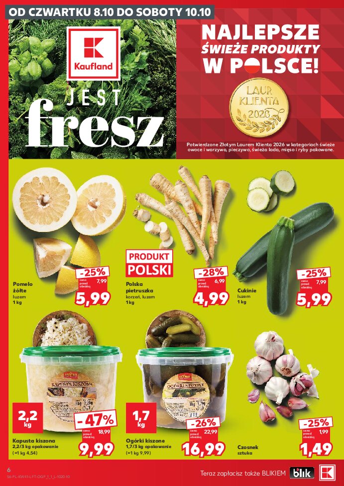 Gazetka Kaufland 08/10/2026 – 14/10/2026 - gazetki promocyjne str. 6