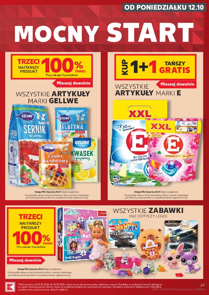 Gazetka Kaufland 08/10/2026 – 14/10/2026 - gazetki promocyjne str. 67