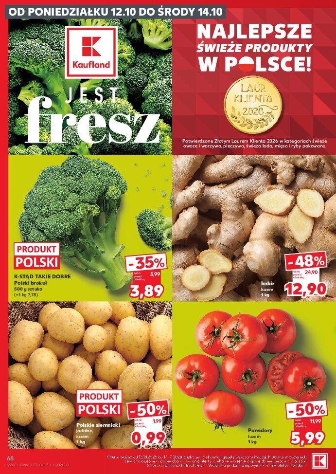 Gazetka Kaufland 08/10/2026 – 14/10/2026 - gazetki promocyjne str. 68