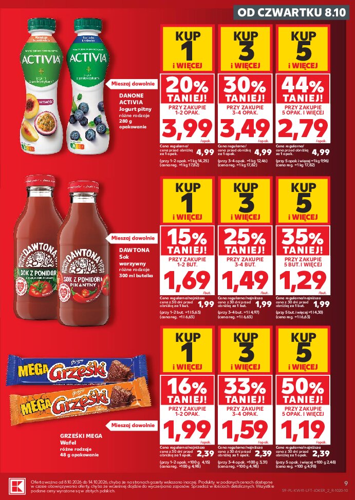 Gazetka Kaufland 08/10/2026 – 14/10/2026 - gazetki promocyjne str. 9