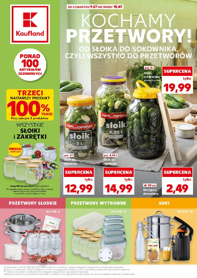 Gazetka Kaufland 09/07/2026 – 15/07/2026
