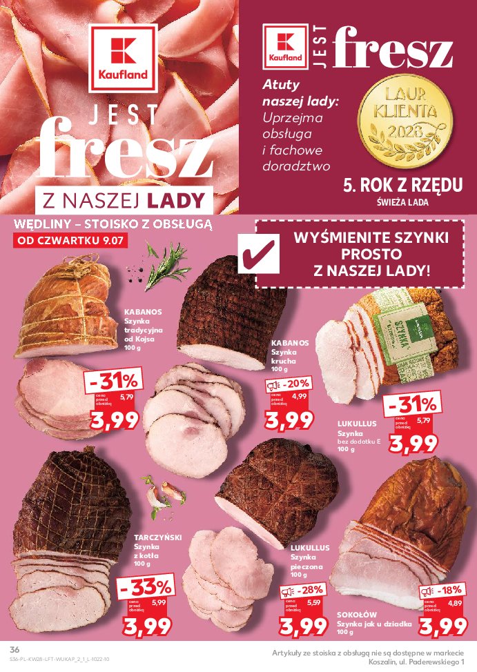 Gazetka Kaufland 09/07/2026 – 15/07/2026 - strona 36