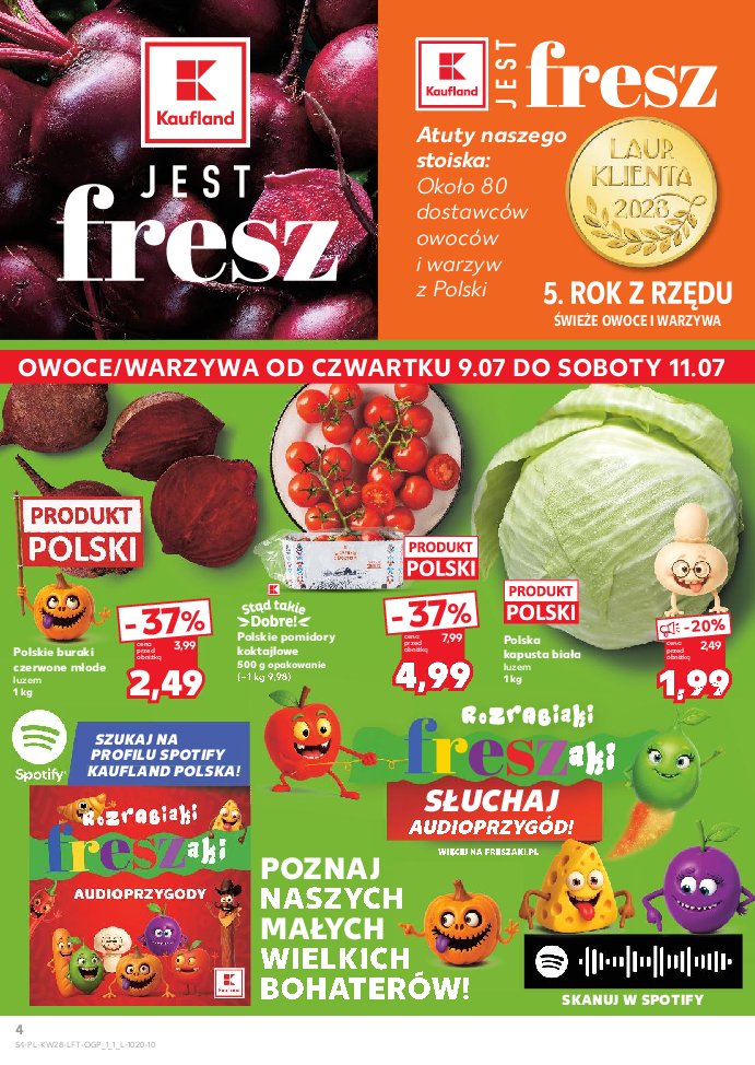 Gazetka Kaufland 09/07/2026 – 15/07/2026 - strona 4