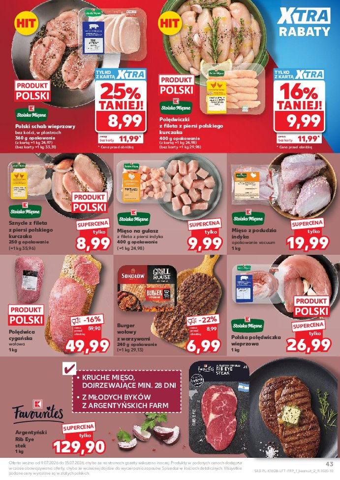 Gazetka Kaufland 09/07/2026 – 15/07/2026 - strona 43
