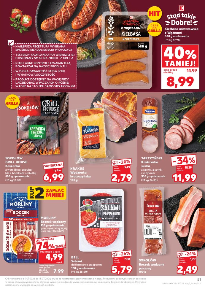 Gazetka Kaufland 09/07/2026 – 15/07/2026 - strona 51