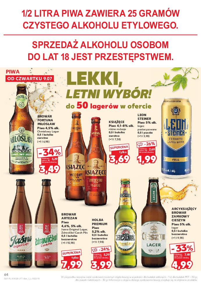 Gazetka Kaufland 09/07/2026 – 15/07/2026 - strona 64