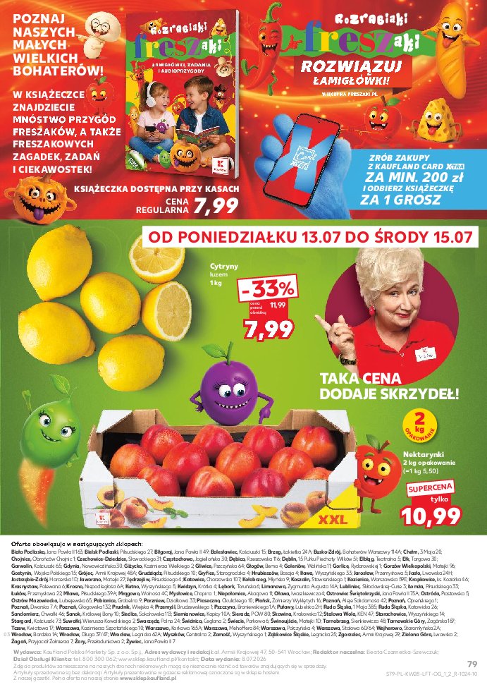 Gazetka Kaufland 09/07/2026 – 15/07/2026 - strona 79