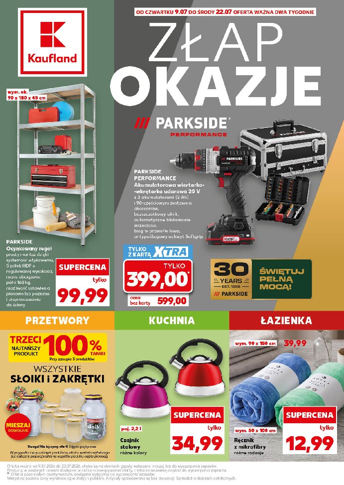 Gazetka Kaufland 09/07/2026 – 22/07/2026