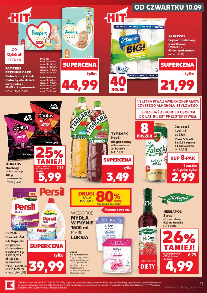 Gazetka Kaufland 10/09/2026 – 16/09/2026 - gazetki promocyjne str. 11
