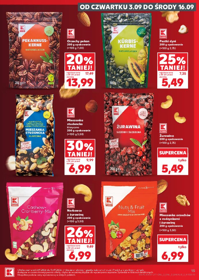 Gazetka Kaufland 10/09/2026 – 16/09/2026 - gazetki promocyjne str. 15