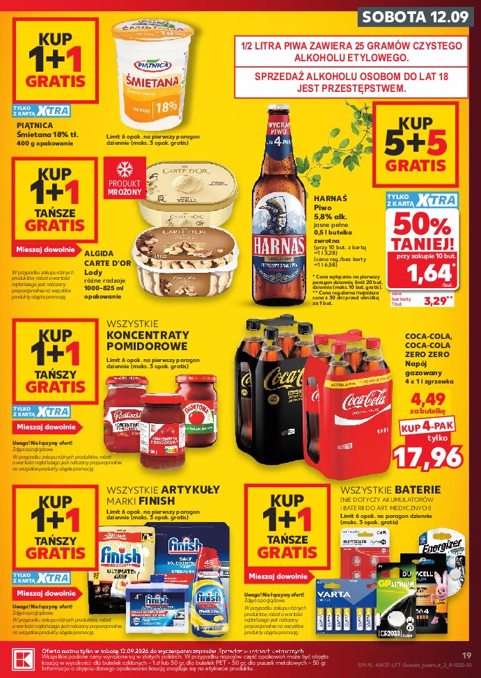 Gazetka Kaufland 10/09/2026 – 16/09/2026 - gazetki promocyjne str. 19