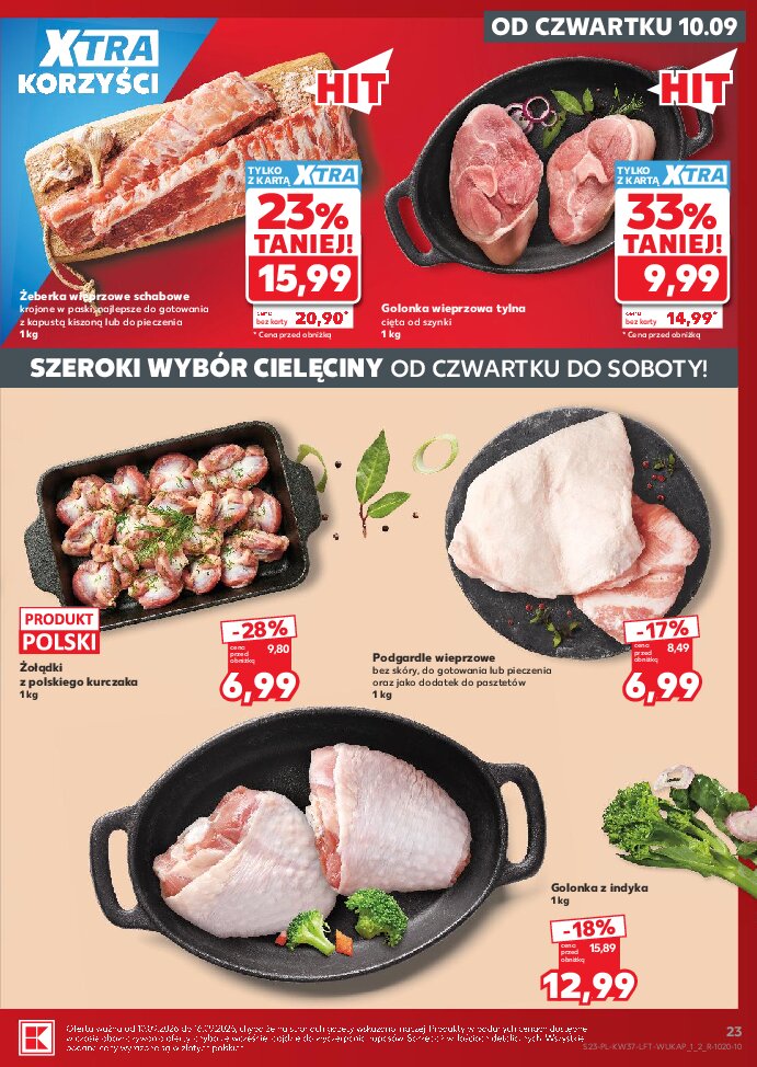 Gazetka Kaufland 10/09/2026 – 16/09/2026 - gazetki promocyjne str. 23