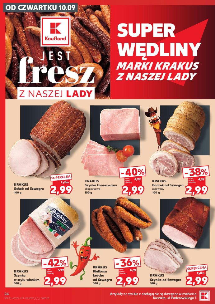 Gazetka Kaufland 10/09/2026 – 16/09/2026 - gazetki promocyjne str. 24