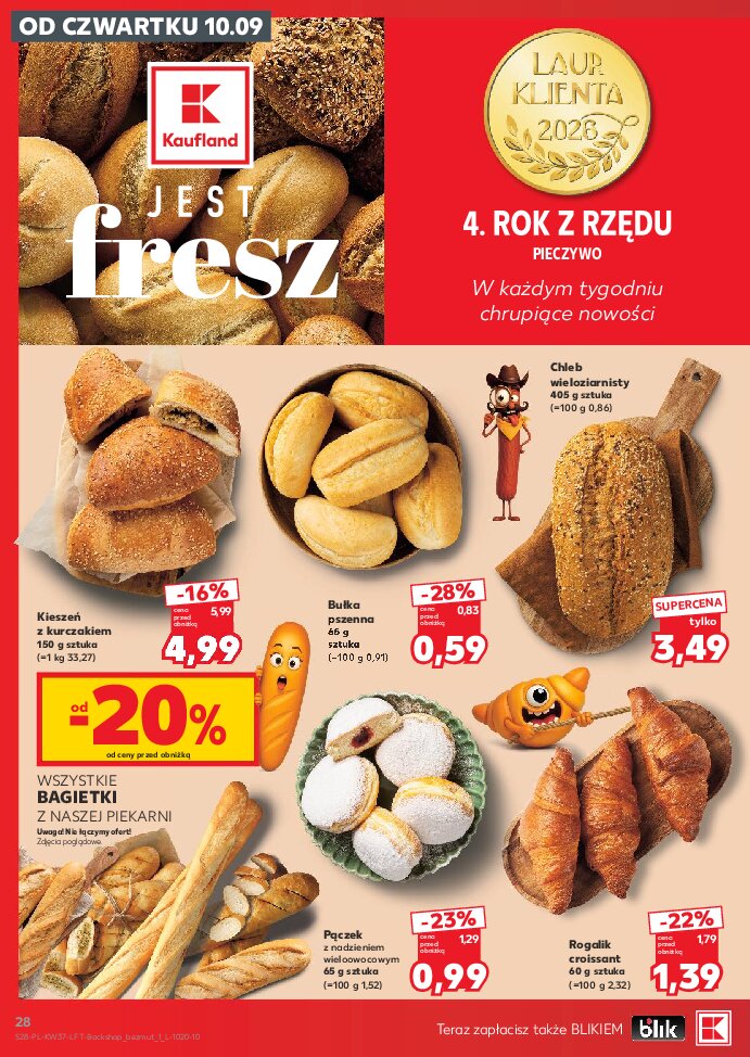 Gazetka Kaufland 10/09/2026 – 16/09/2026 - gazetki promocyjne str. 28