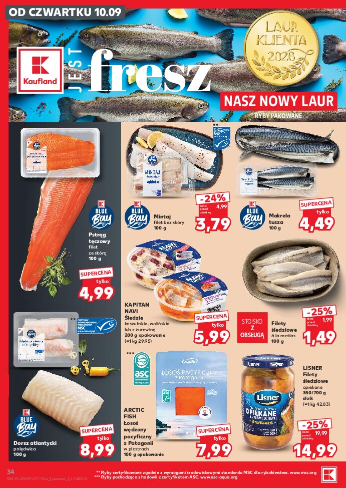 Gazetka Kaufland 10/09/2026 – 16/09/2026 - gazetki promocyjne str. 34