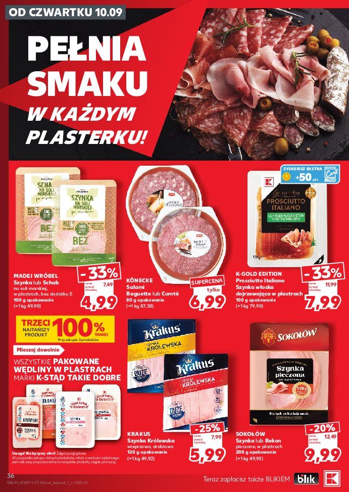 Gazetka Kaufland 10/09/2026 – 16/09/2026 - gazetki promocyjne str. 36