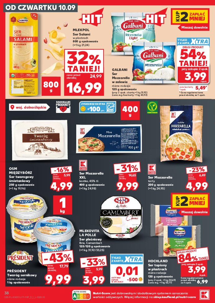 Gazetka Kaufland 10/09/2026 – 16/09/2026 - gazetki promocyjne str. 38